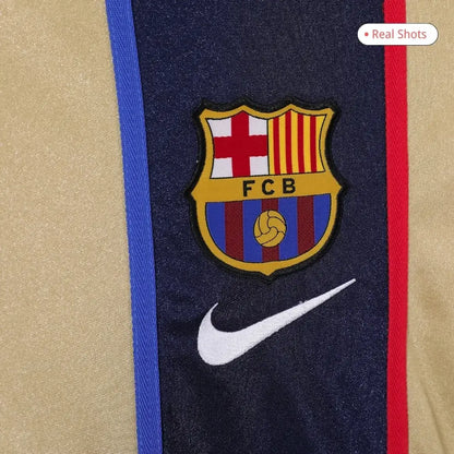 Camiseta retro de visitante del Barcelona 2002/03