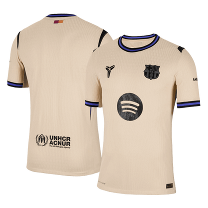 Camiseta de fútbol del FC Barcelona, ​​versión visitante, temporada 2025/26
