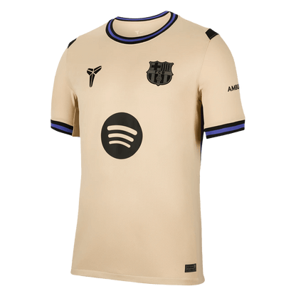 Camiseta de visitante del Barcelona x Kobe 2025/26