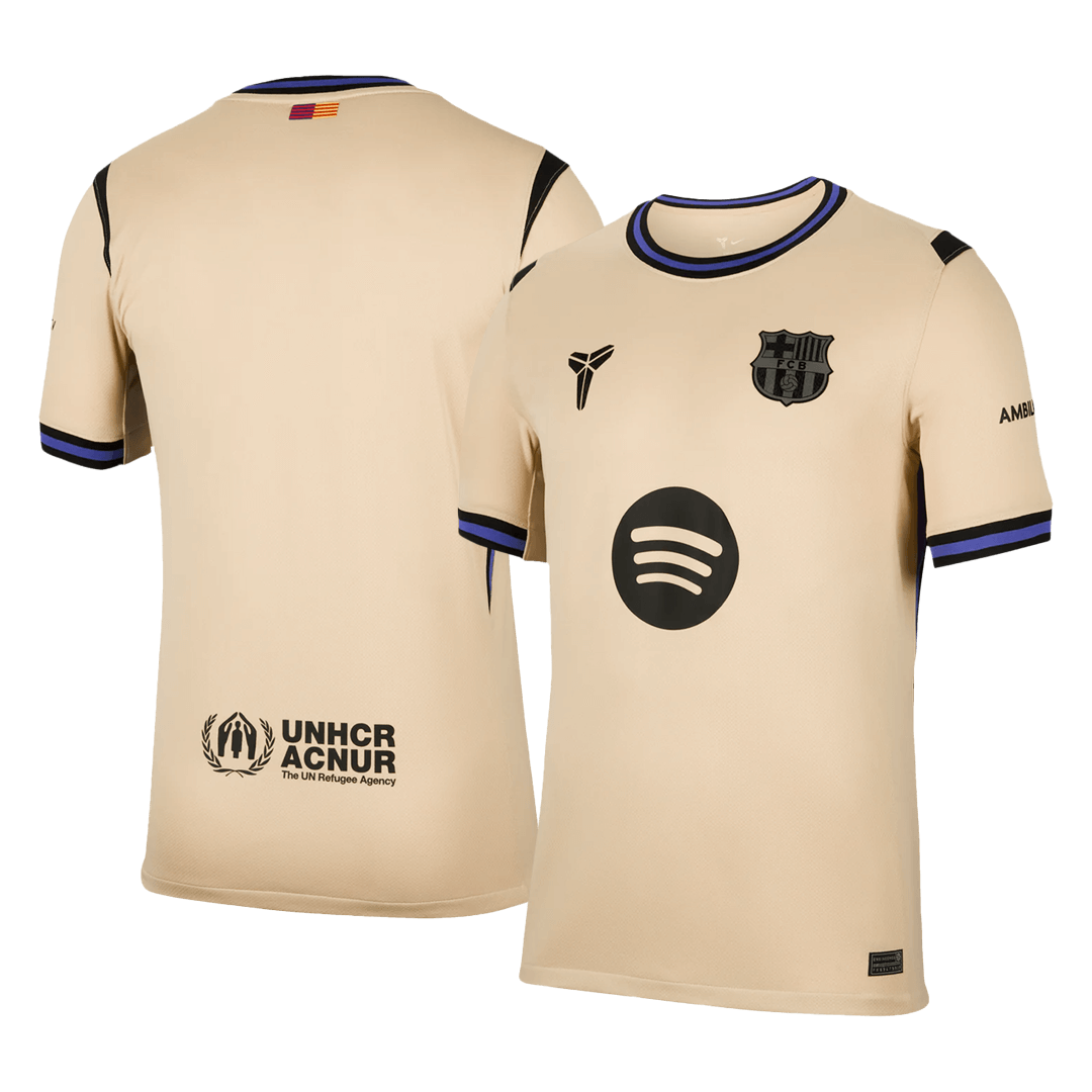 Camiseta de visitante del Barcelona x Kobe 2025/26