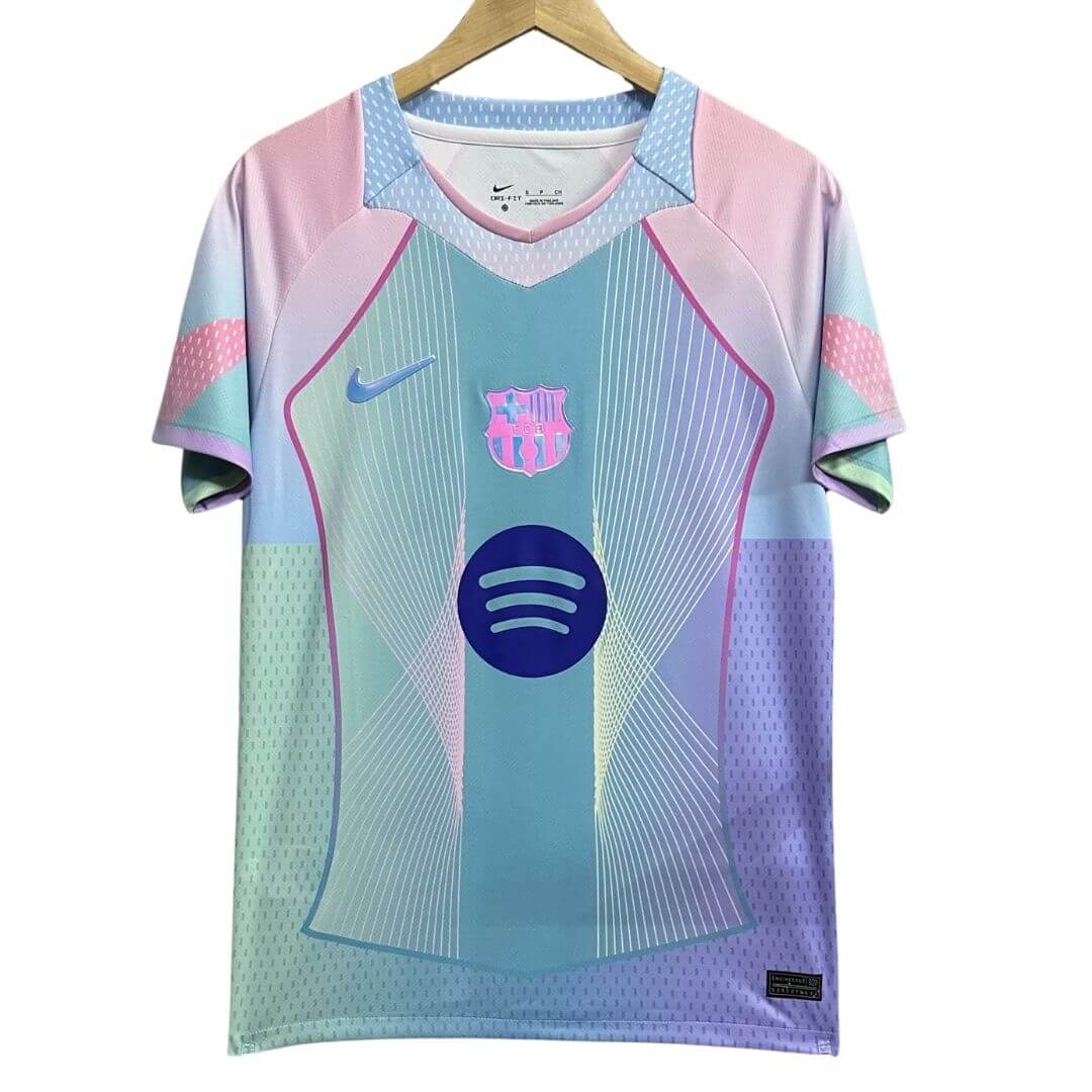 Camiseta Edición Especial Barcelona Azul 2025/26 Aurora