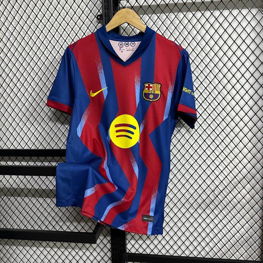 Barcelona Fourth Away 'El Clásico' Soccer Jersey 2025/26