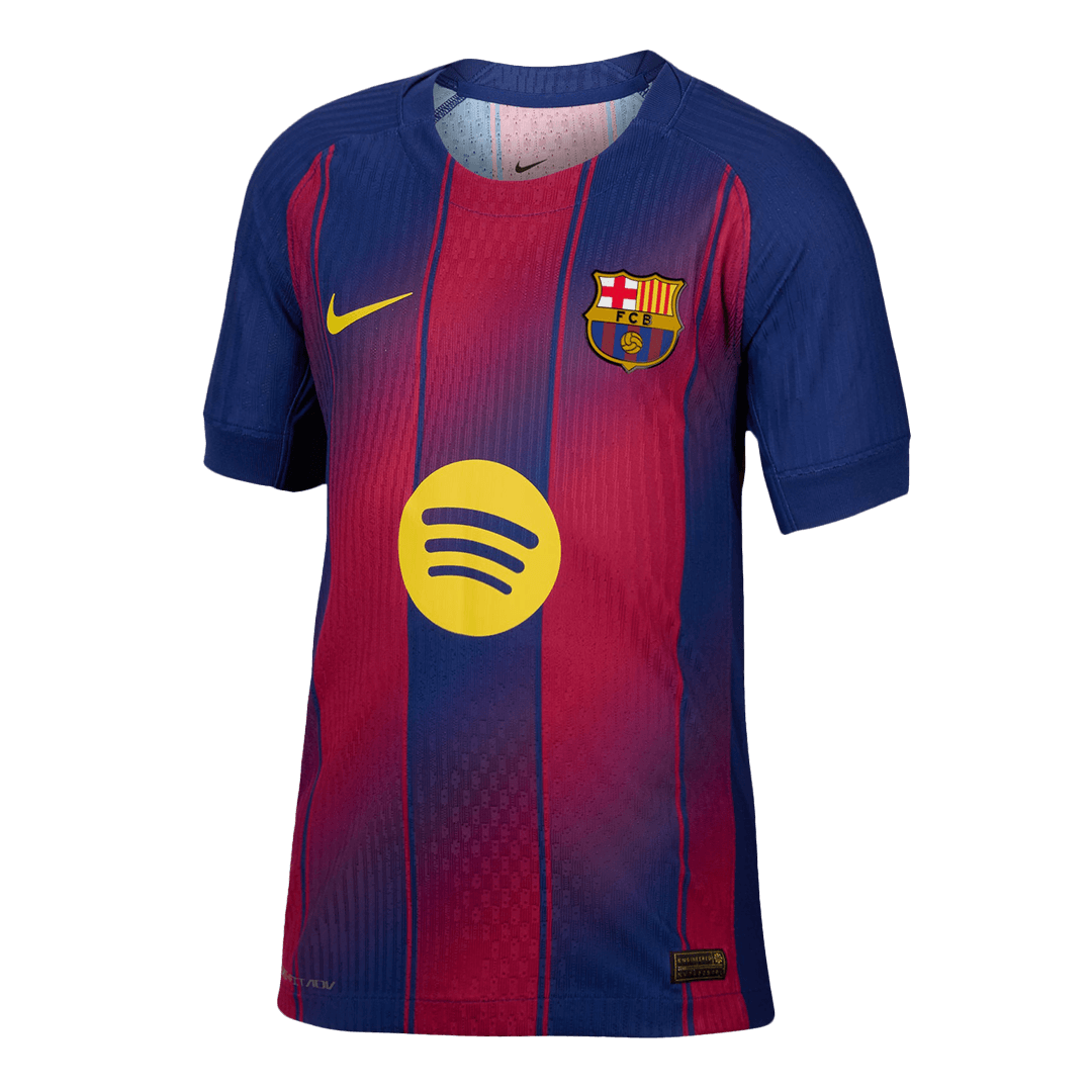 Camiseta de fútbol del FC Barcelona, ​​versión jugador local, temporada 2025/26