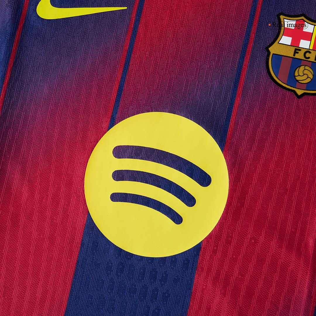 Camiseta de fútbol del FC Barcelona, ​​versión jugador local, temporada 2025/26