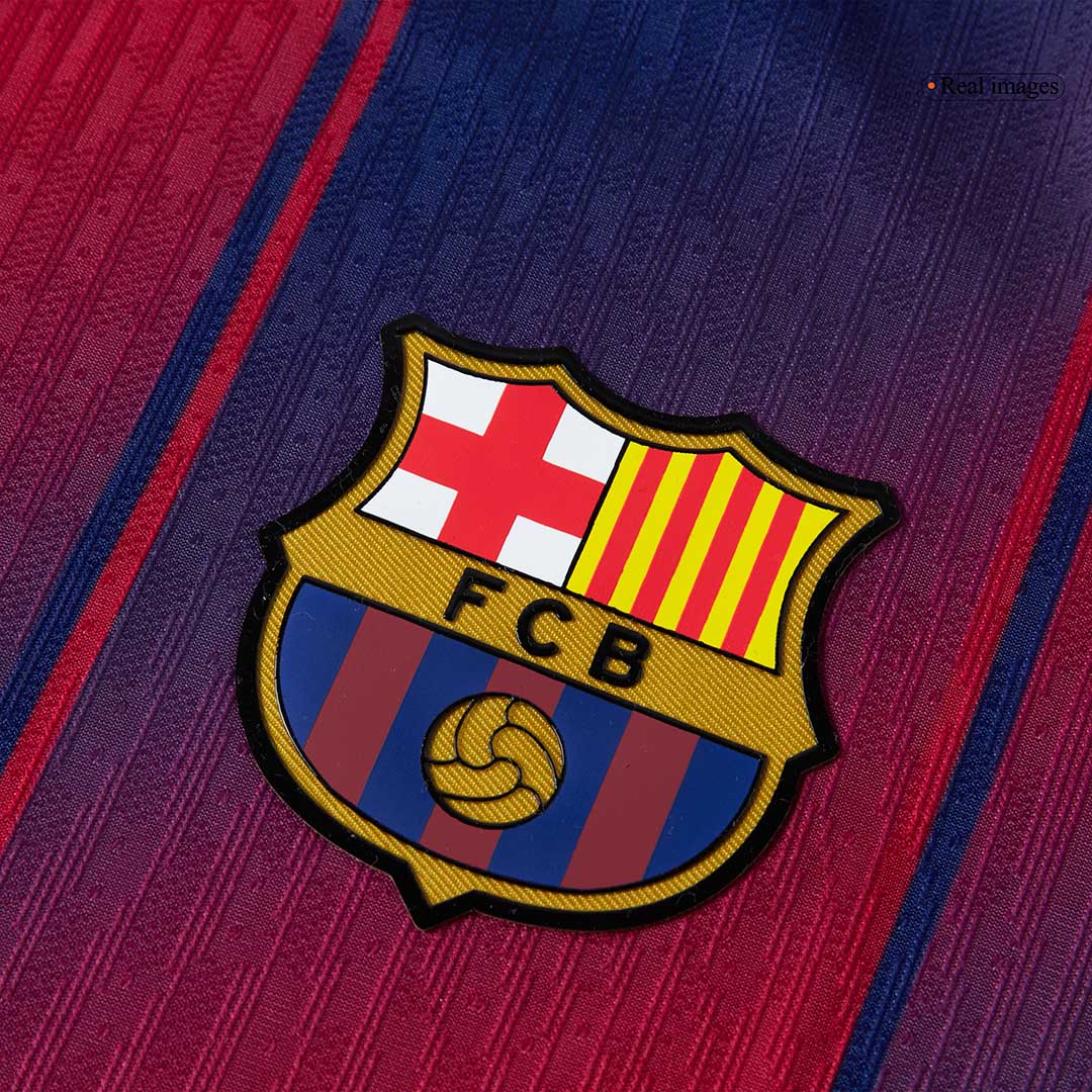 Camiseta de fútbol del FC Barcelona, ​​versión jugador local, temporada 2025/26