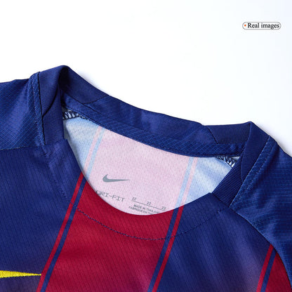 Equipación completa del FC Barcelona para niños, temporada 2025/26 - Camiseta + Pantalón corto + Medias