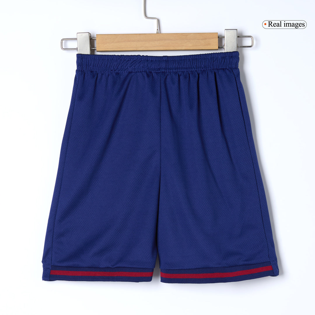 Equipación completa del FC Barcelona para niños, temporada 2025/26 - Camiseta + Pantalón corto + Medias