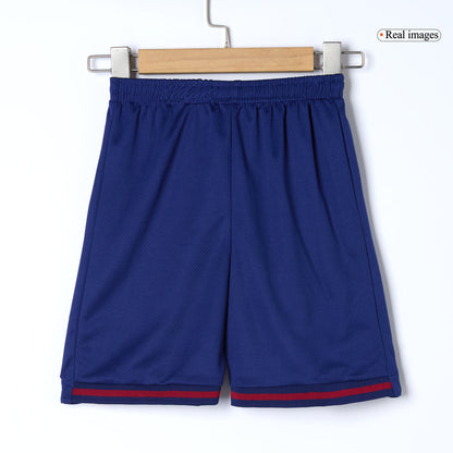 Equipación completa del FC Barcelona para niños, temporada 2025/26 - Camiseta + Pantalón corto + Medias