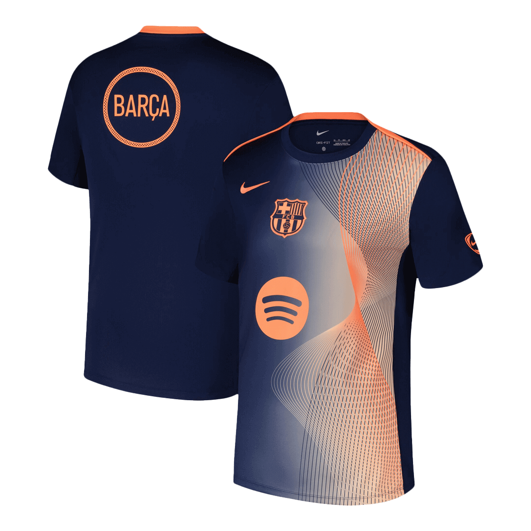Camiseta de entrenamiento previo al partido del Barcelona 2025/26