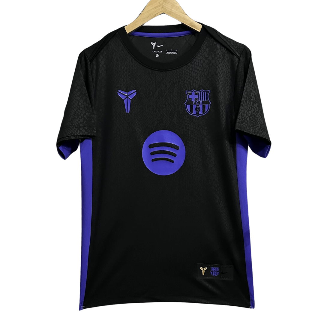 Camiseta de prepartido del FC Barcelona 2025/26 negra