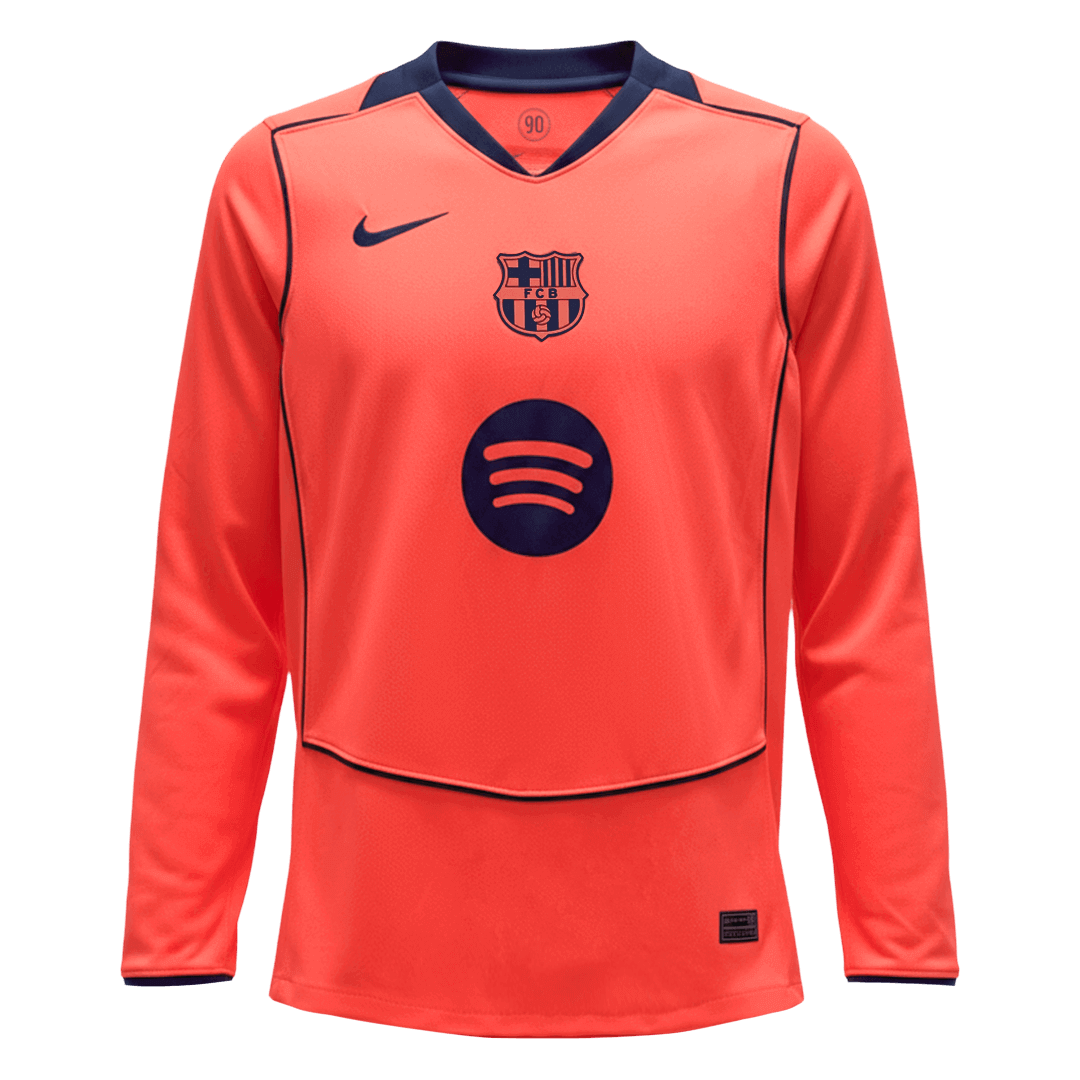 Camiseta de manga larga de la tercera equipación visitante del FC Barcelona 2025/26