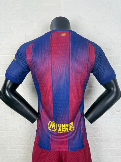 Camiseta del Barcelona X Ed Sheeran versión jugador local 2025/26