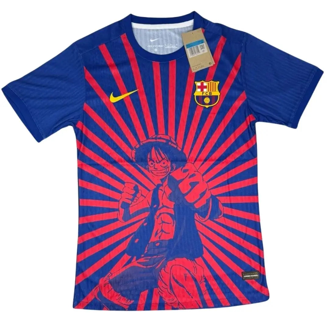 Camiseta de jugador de Barcelona One Piece Luffy Edition 2025/26