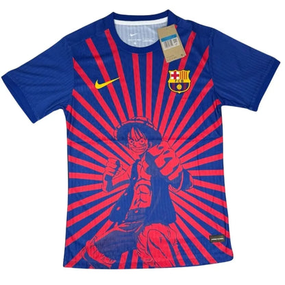 Camiseta de jugador de Barcelona One Piece Luffy Edition 2025/26