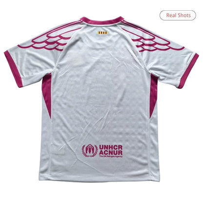 Camiseta Edición Especial del Barcelona 2025/26 Rosa y Blanca