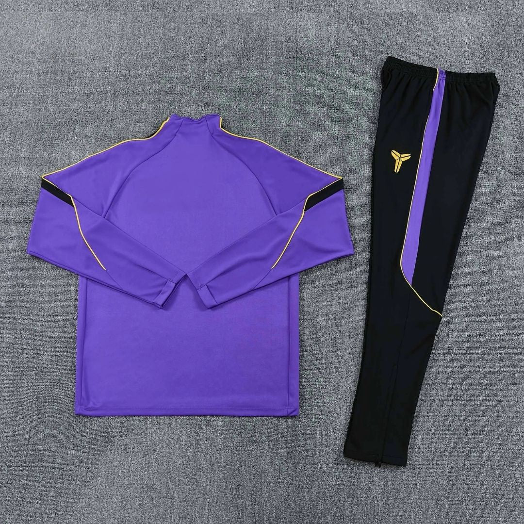 Barcelona x Kobe Bryant Auswärts-Trainingsanzug mit 1/4-Reißverschluss 2026/27 Violett