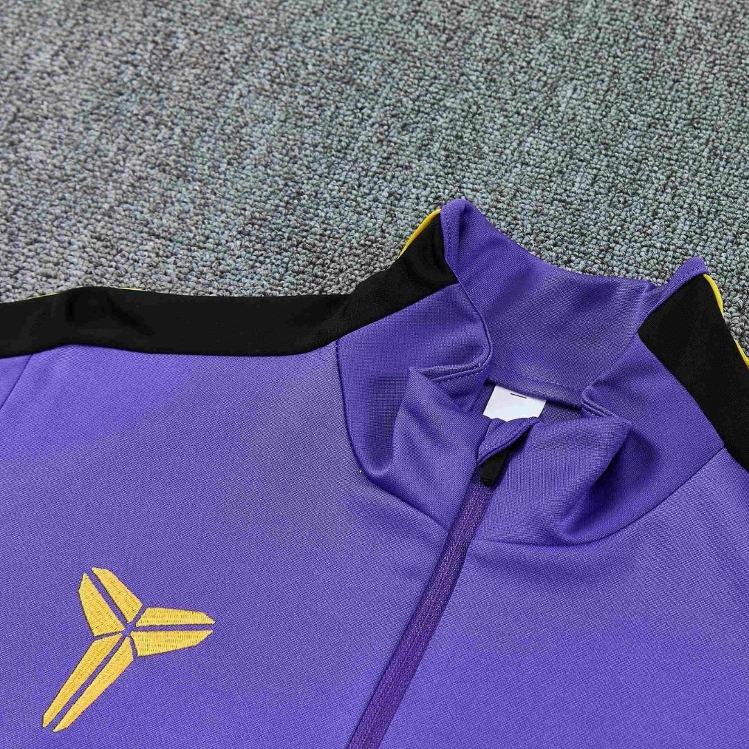 Barcelona x Kobe Bryant Auswärts-Trainingsanzug mit 1/4-Reißverschluss 2026/27 Violett