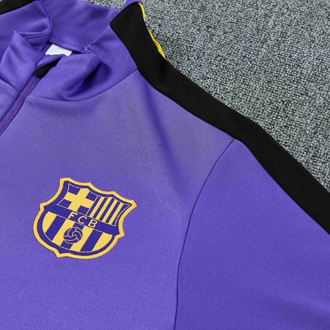 Barcelona x Kobe Bryant Auswärts-Trainingsanzug mit 1/4-Reißverschluss 2026/27 Violett