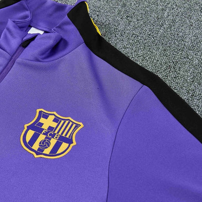 Barcelona x Kobe Bryant Auswärts-Trainingsanzug mit 1/4-Reißverschluss 2026/27 Violett