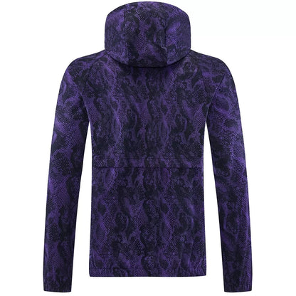 Blaugrana Windbreaker Tracksuit 2026/27 (Hoodie+Pants) Purple