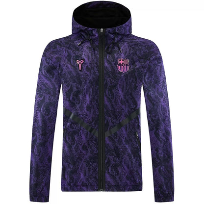 Blaugrana Windbreaker Tracksuit 2026/27 (Hoodie+Pants) Purple