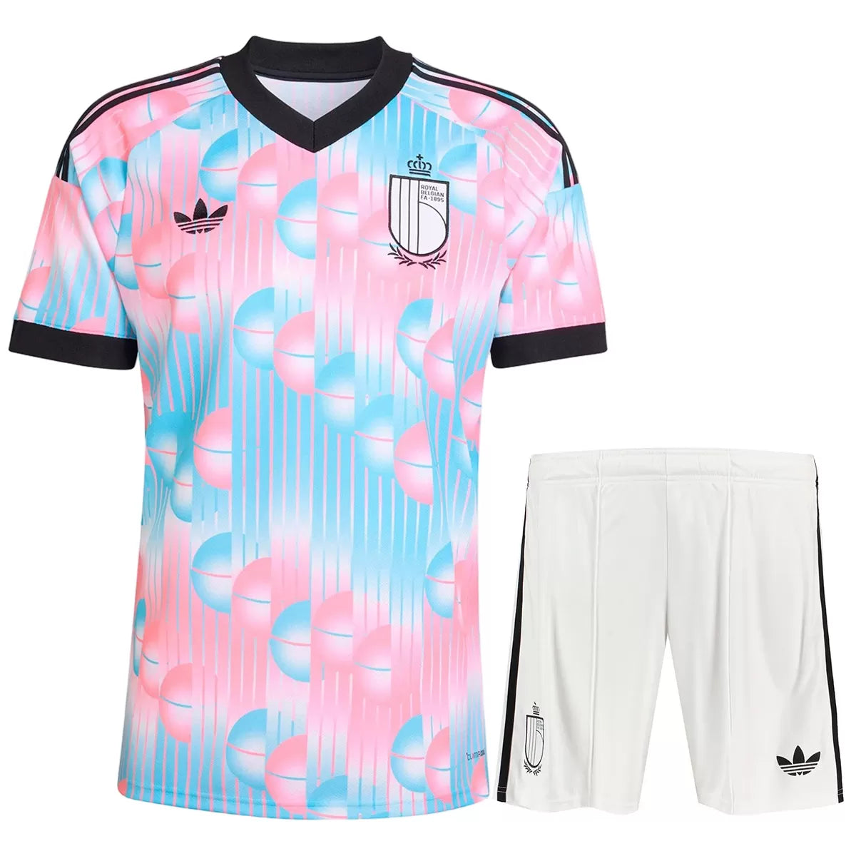 Equipación de fútbol de visitante de Bélgica - Camiseta + Pantalón corto Mundial 2026