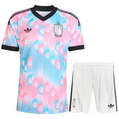 Equipación de fútbol de visitante de Bélgica - Camiseta + Pantalón corto Mundial 2026
