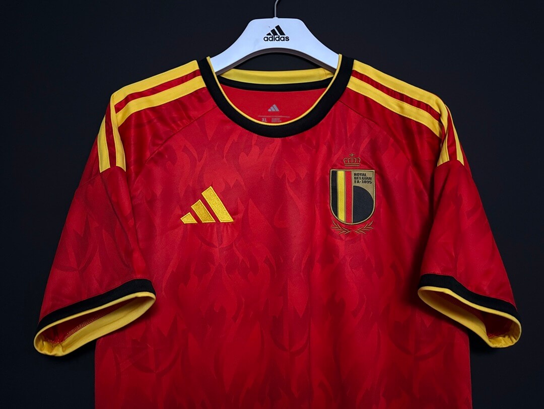 Camiseta de fútbol local de Bélgica para la Copa Mundial 2026