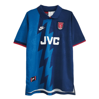 Camiseta de fútbol retro de visitante del Arsenal WRIGHT #8 1995/96