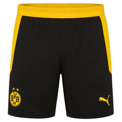 Pantalones cortos de fútbol del Borussia Dortmund para la temporada 2025/26