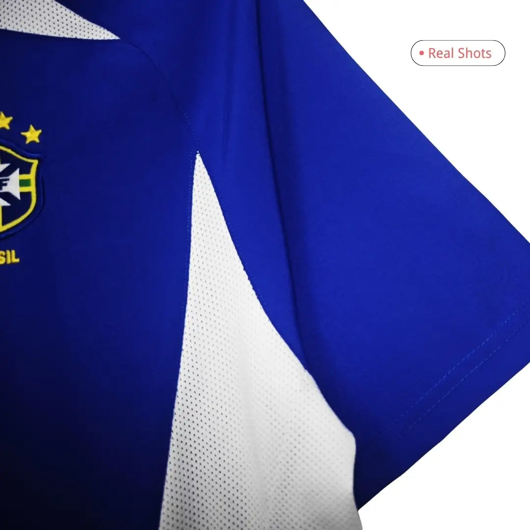 Camiseta Retro de Fútbol de Visitante Brasil 2002