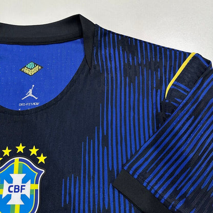 Camiseta de fútbol de visitante de Brasil, versión jugador, Copa Mundial 2026