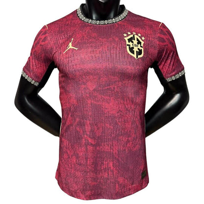 Camiseta de fútbol de visitante de Brasil, versión de jugador, Copa Mundial 2026