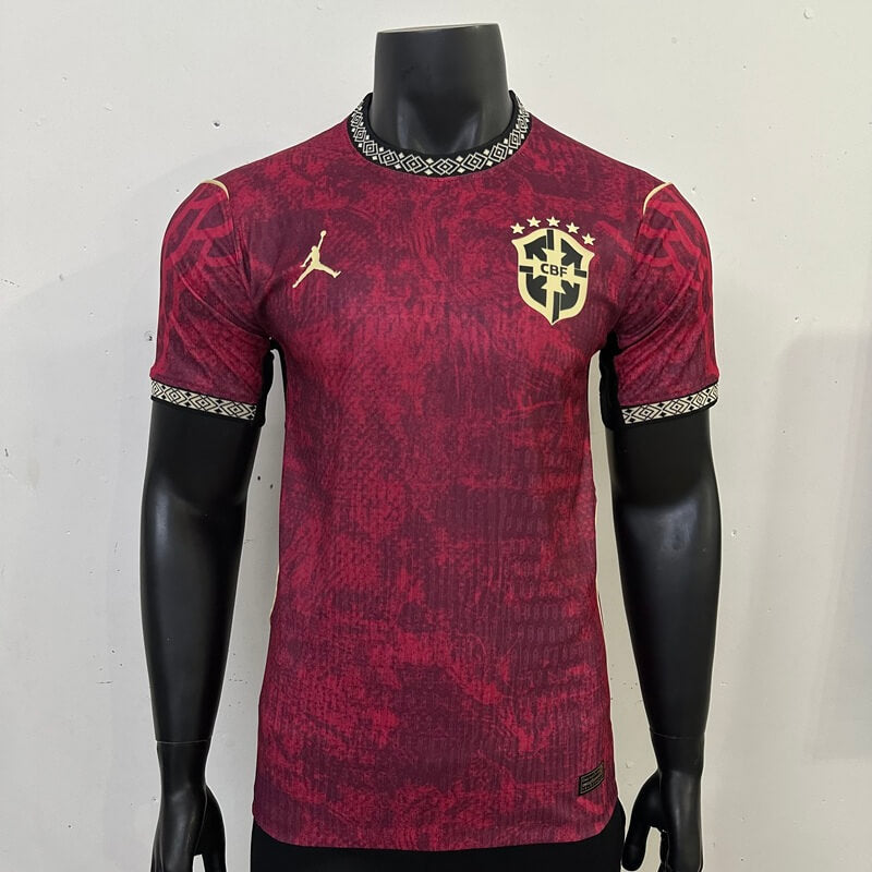 Camiseta de fútbol de visitante de Brasil, versión de jugador, Copa Mundial 2026
