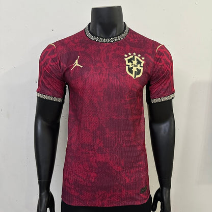 Camiseta de fútbol de visitante de Brasil, versión de jugador, Copa Mundial 2026