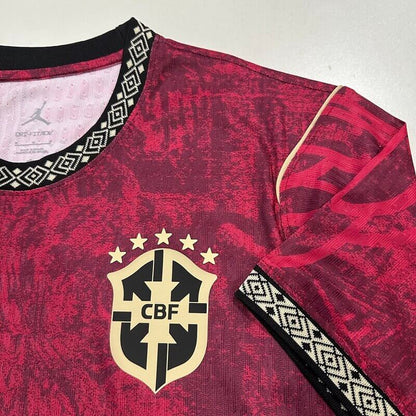 Camiseta de fútbol de visitante de Brasil, versión de jugador, Copa Mundial 2026