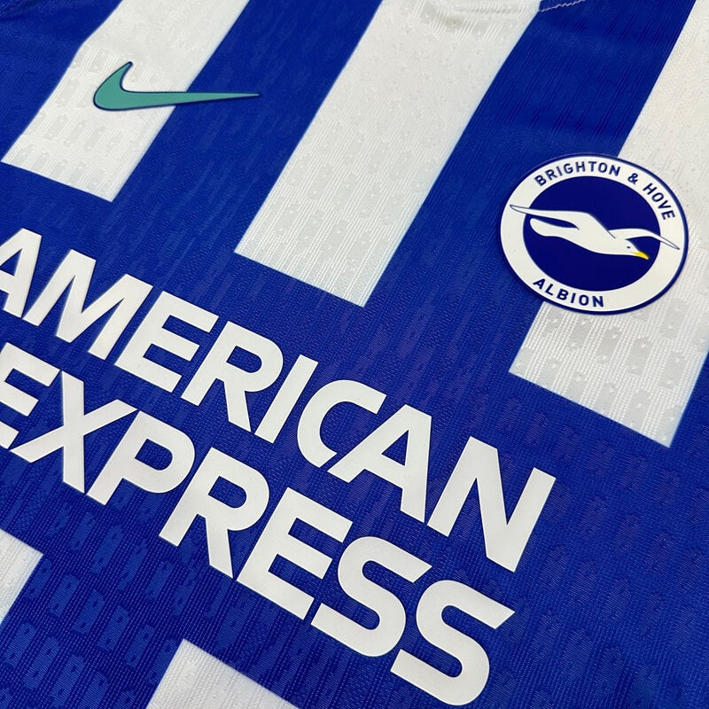 Camiseta de fútbol local del Brighton &amp; Hove Albion, versión jugador, temporada 2025/26
