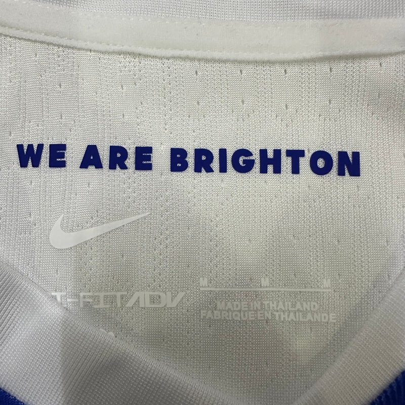 Camiseta de fútbol local del Brighton &amp; Hove Albion, versión jugador, temporada 2025/26