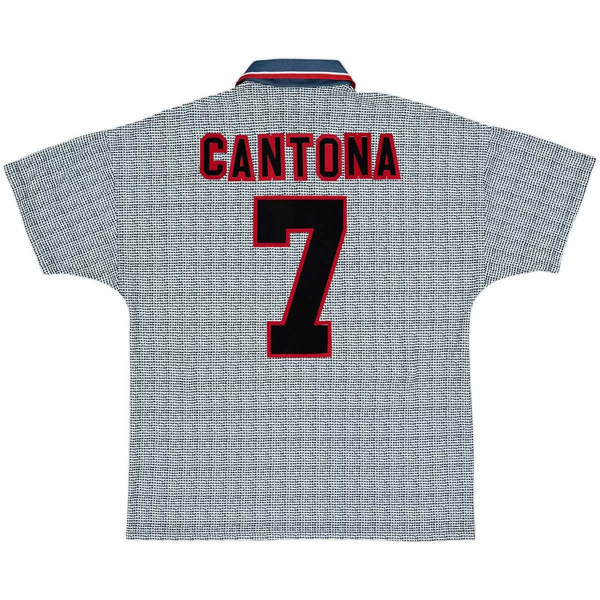 CANTONA #7 Manchester United 1995/96 Tercera Equipación Retro Camiseta de Fútbol