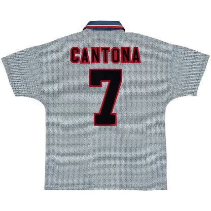 CANTONA #7 Manchester United 1995/96 Tercera Equipación Retro Camiseta de Fútbol