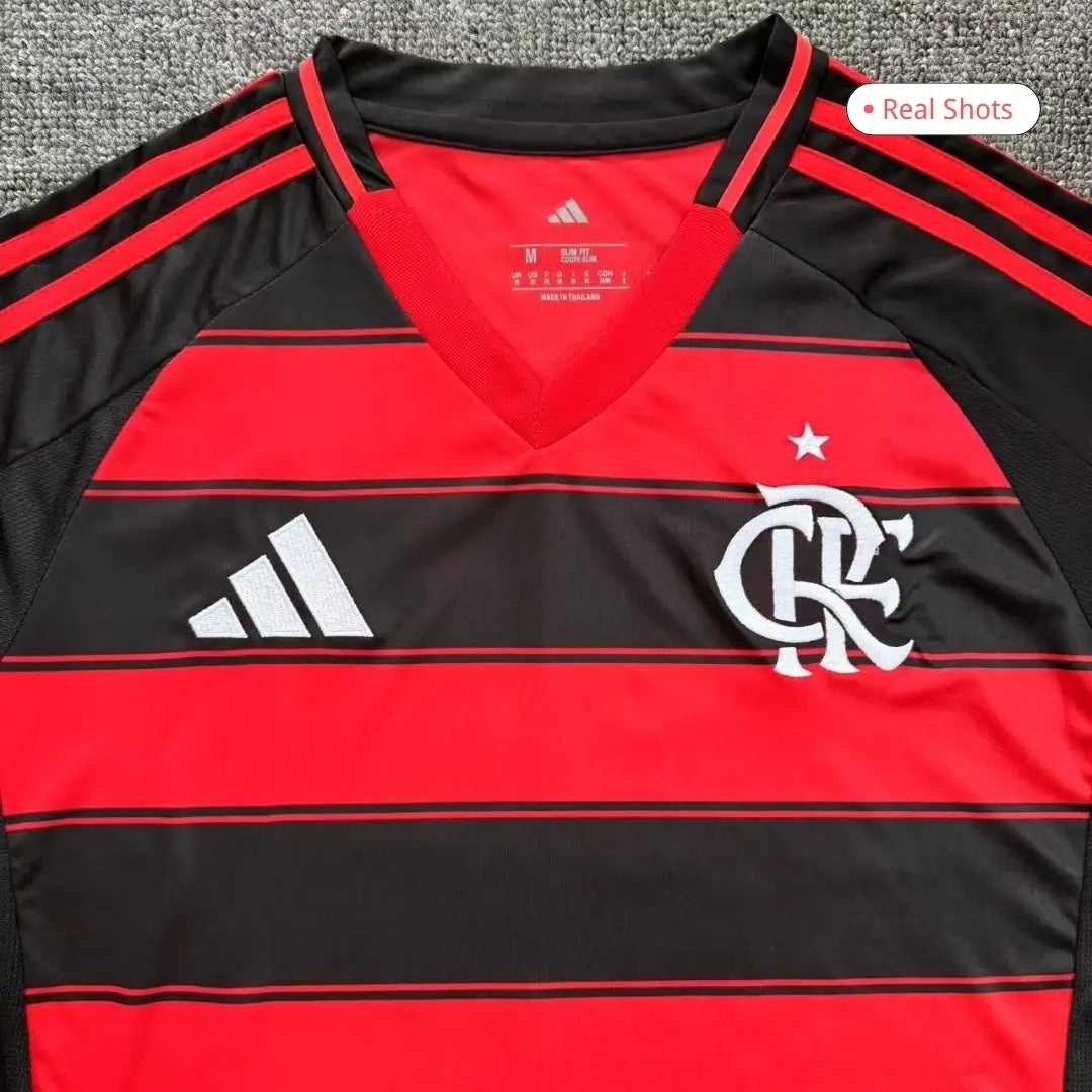 Camiseta de fútbol local del CR Flamengo 2025/26