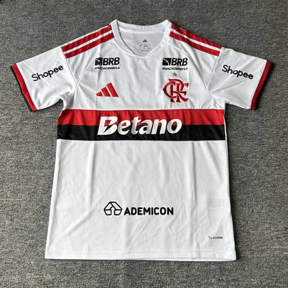 Camiseta de fútbol visitante del CR Flamengo 2026/27 con patrocinador