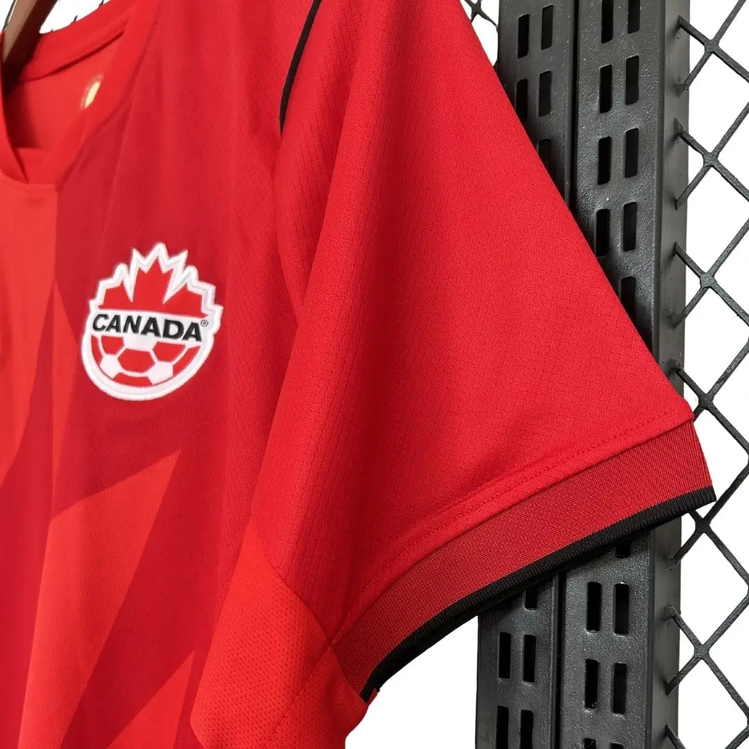 Camiseta de fútbol local de Canadá para la Copa Mundial 2026
