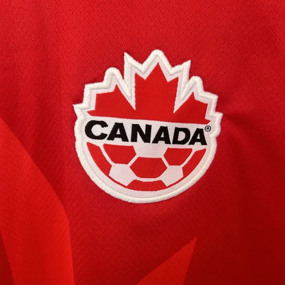 Camiseta de fútbol local de Canadá para la Copa Mundial 2026