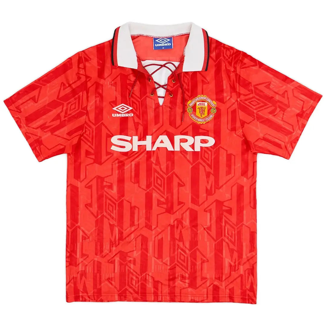 Camiseta retro local del Manchester United 1992/94 de Cantona #7