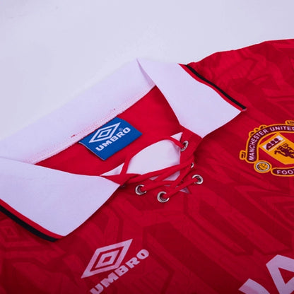 Camiseta retro local del Manchester United 1992/94 de Cantona #7