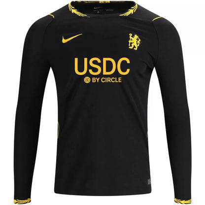 Chelsea Away Long Sleeve Soccer Jersey 2026/27 USDC Sponsor