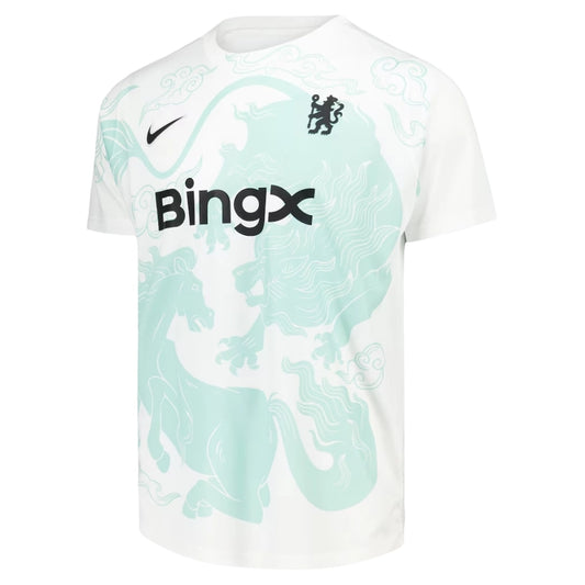 Maillot de football Chelsea édition limitée Année du Cheval d'avant-match 2026