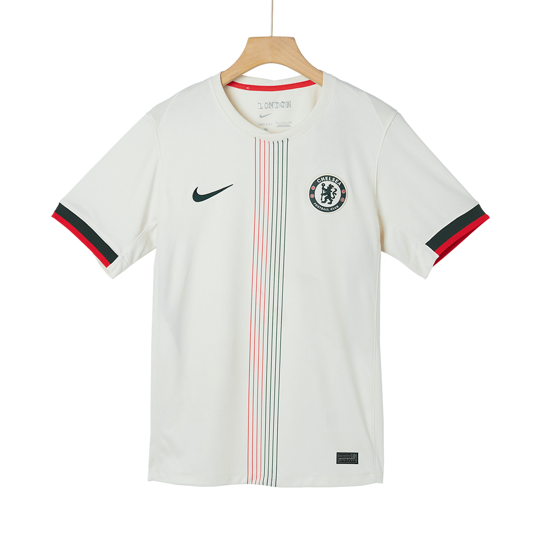 Camiseta de visitante del Chelsea 2025/26 blanca