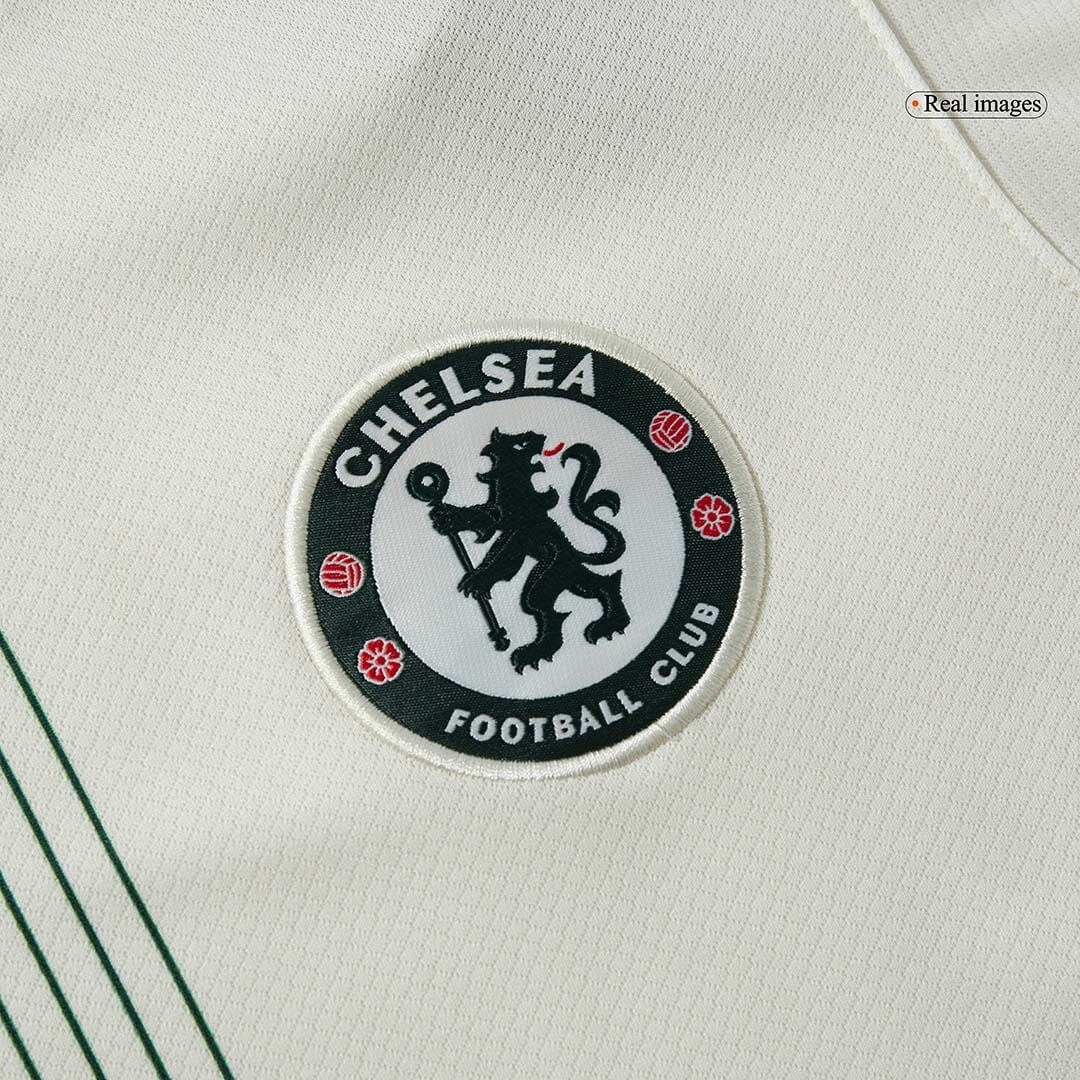 Camiseta de visitante del Chelsea 2025/26 blanca